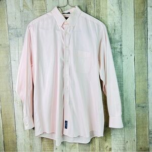 Allen Lolly 16-1/2  34 80’s 2-Ply 100% Cotton Pinpoint Oxford Button Fro…